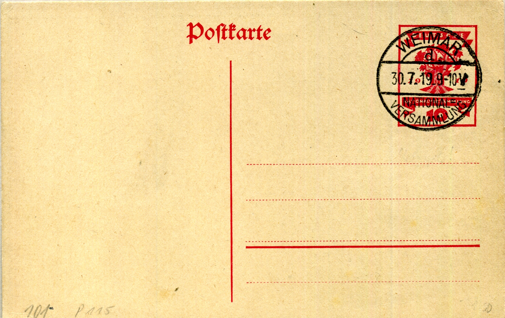 Postal Stationery