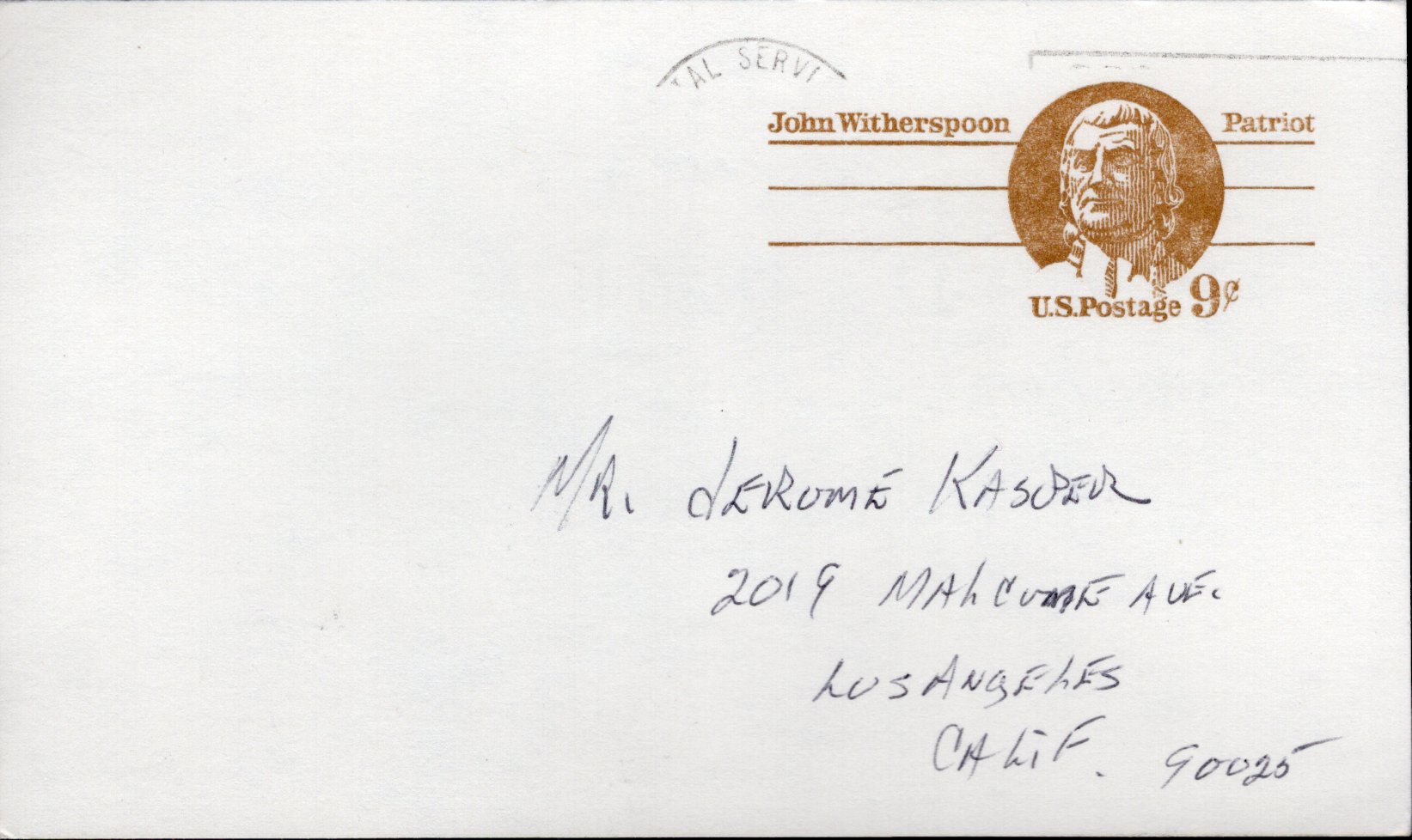 Postal Stationery