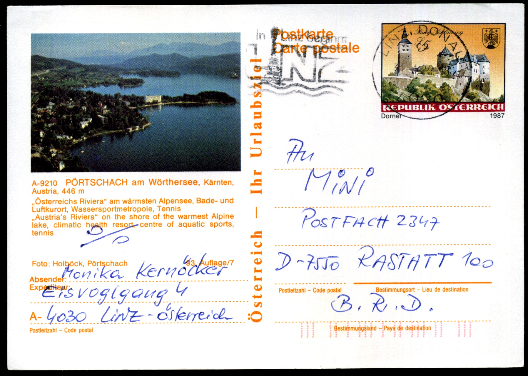 1988: PÖRTSCHACH am Wörthersee