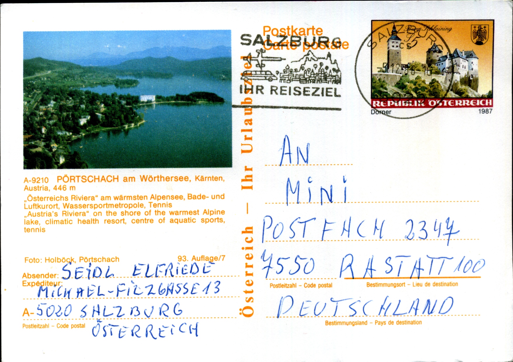 1988: PÖRTSCHACH am Wörthersee