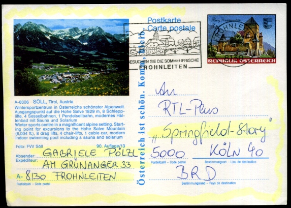 1986: Söll, Tirol