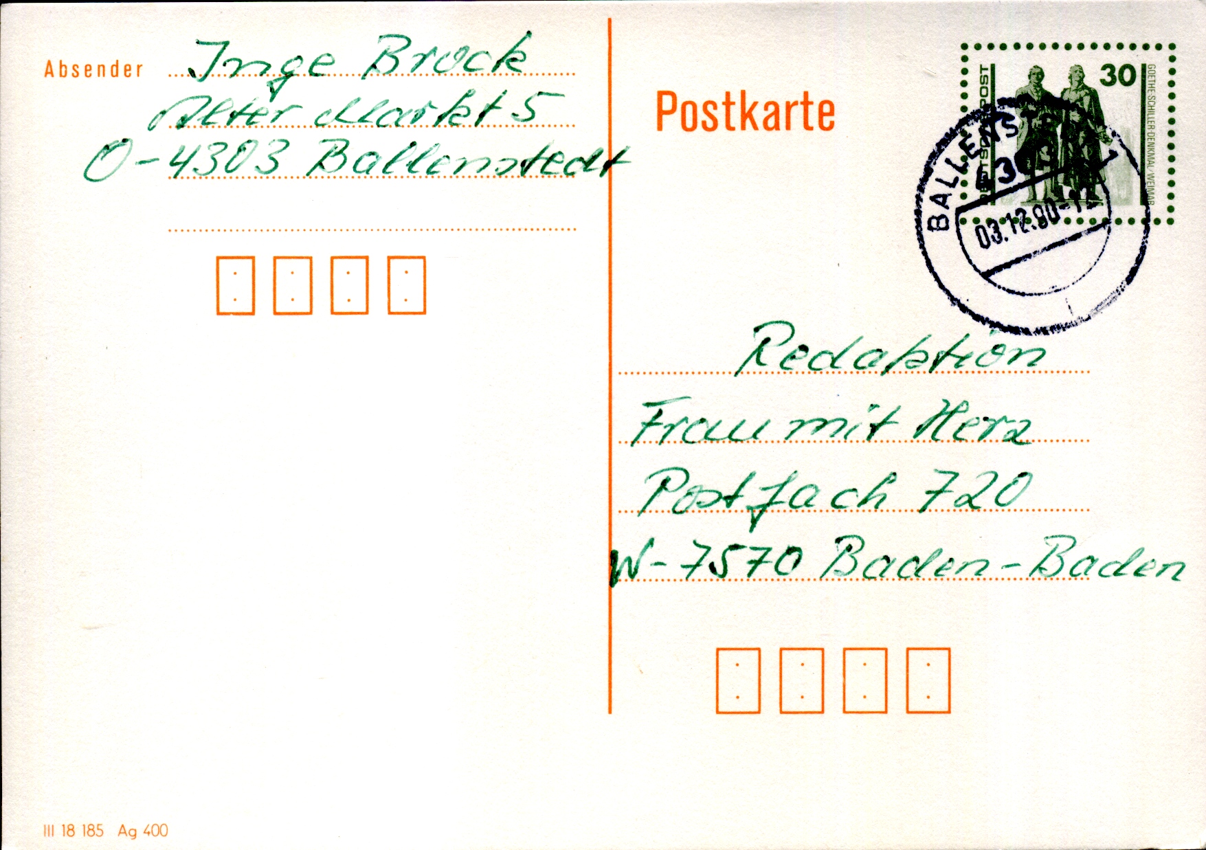 Postal Stationery