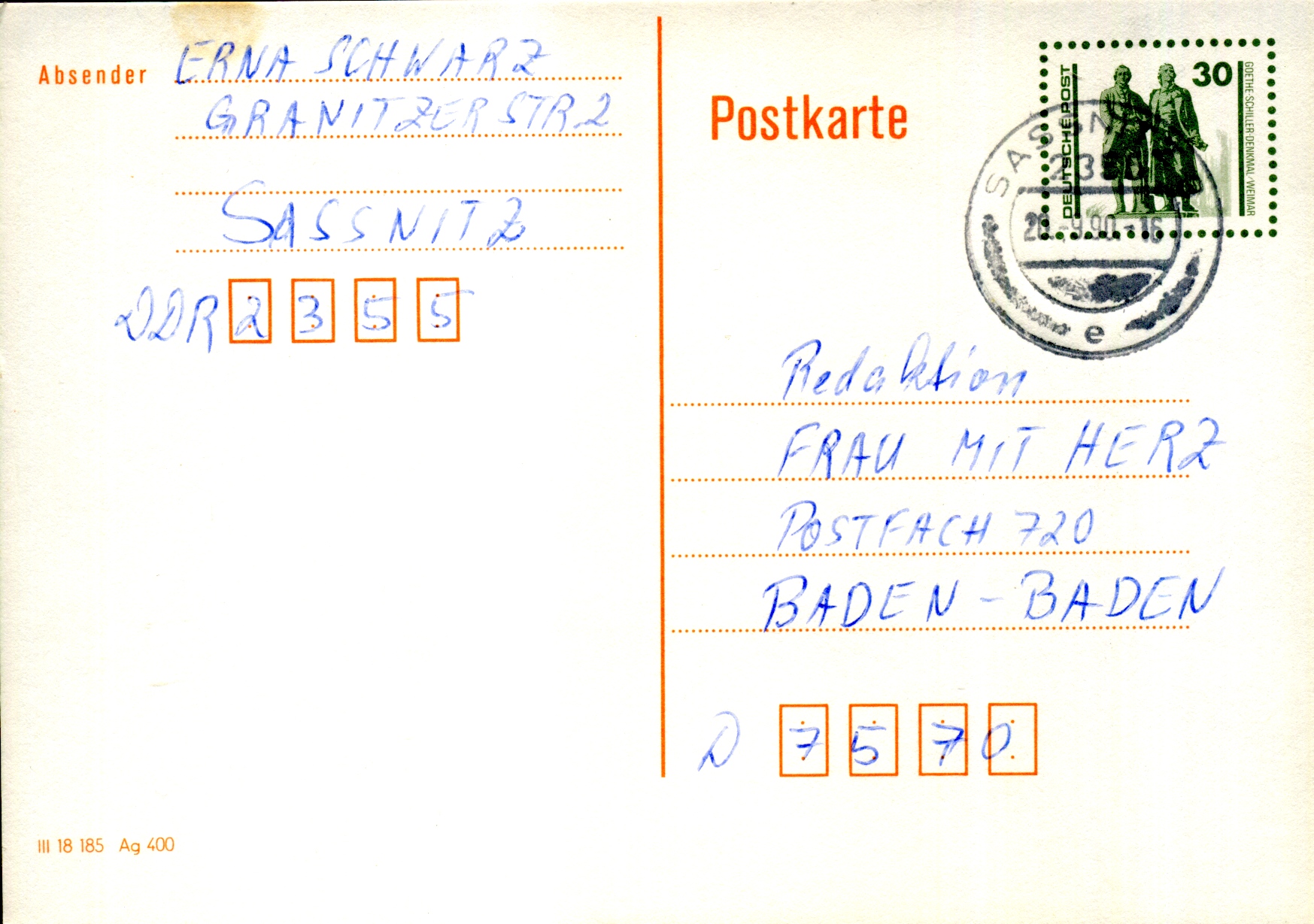 Postal Stationery