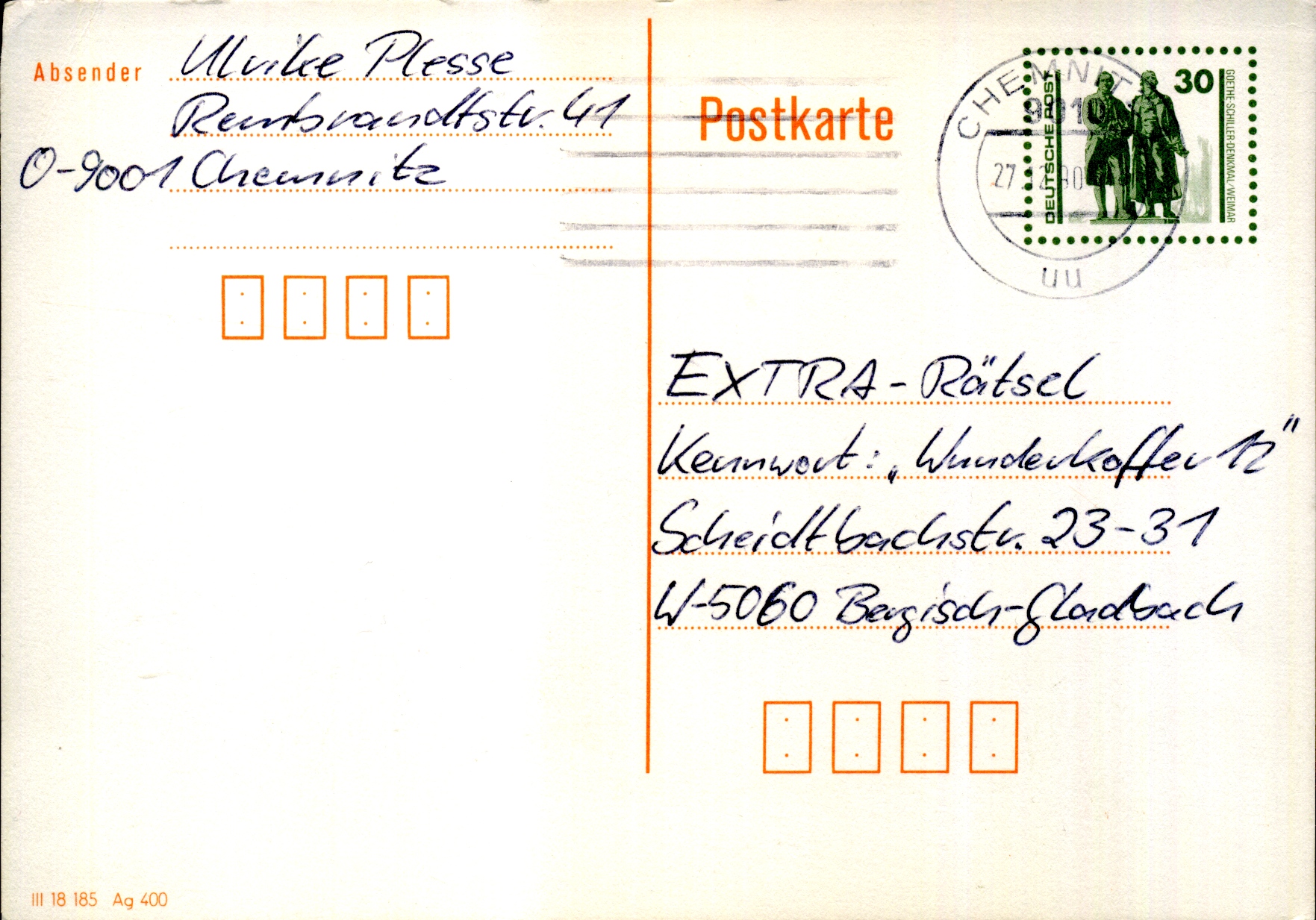 Postal Stationery