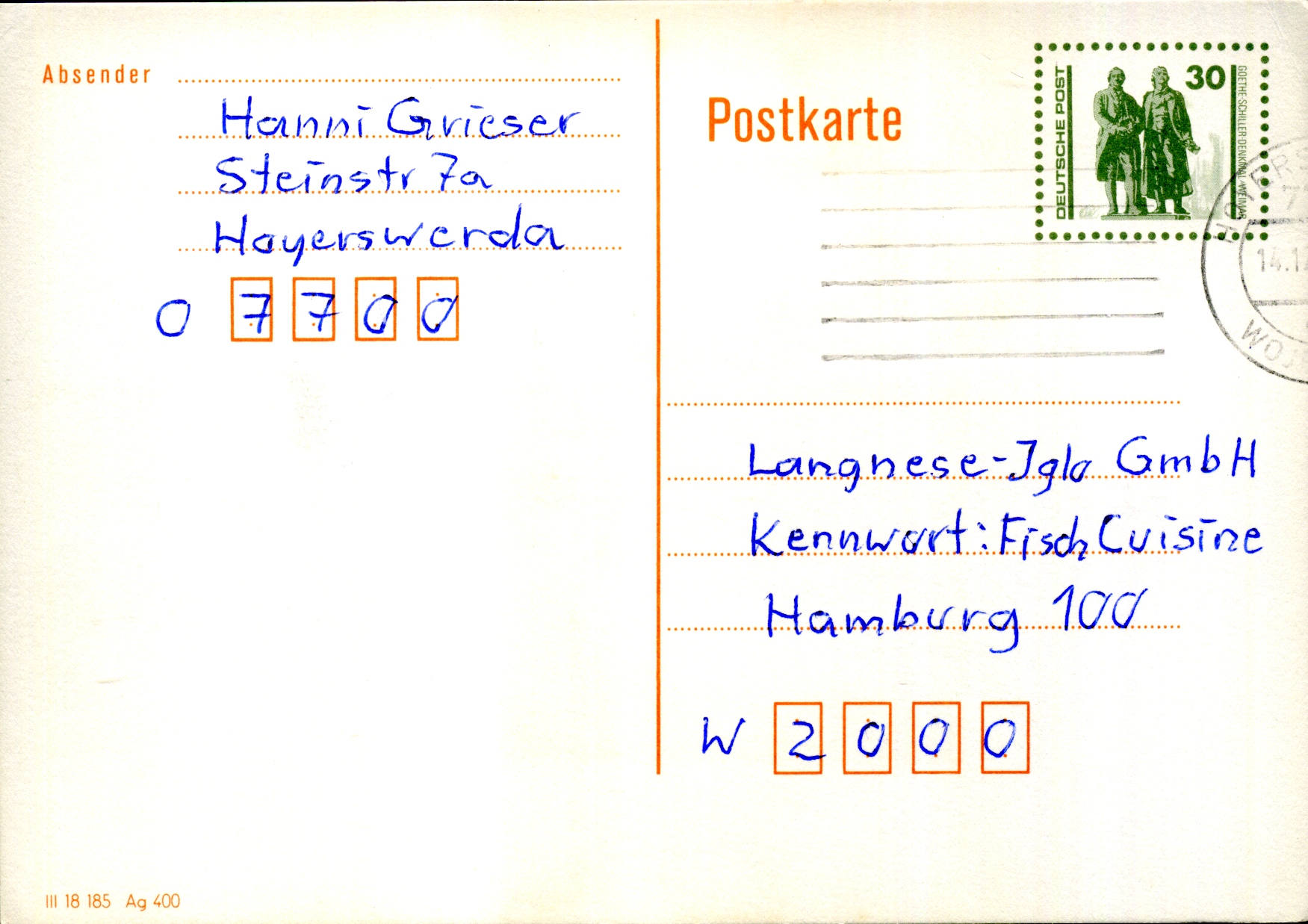 Postal Stationery