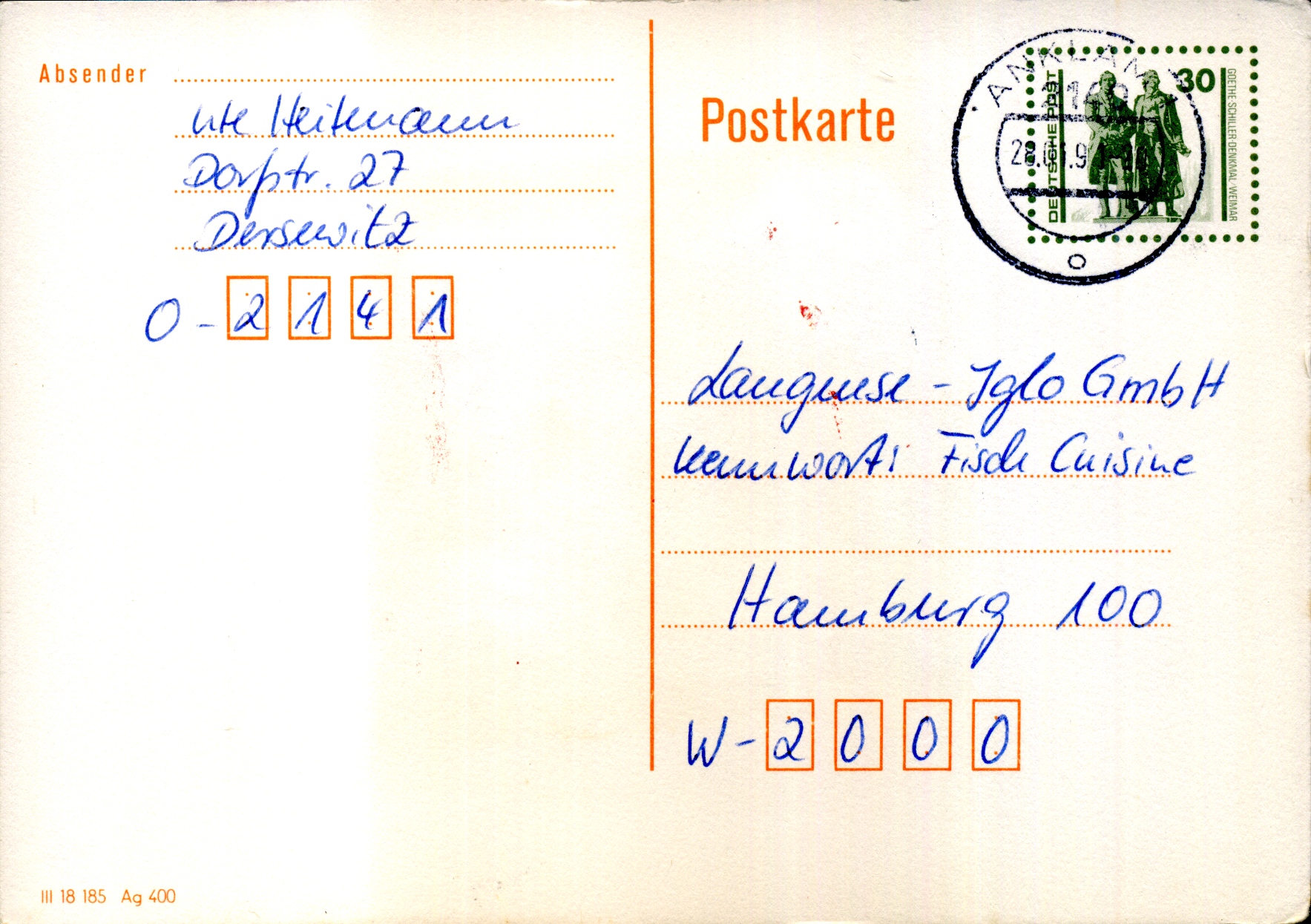 Postal Stationery