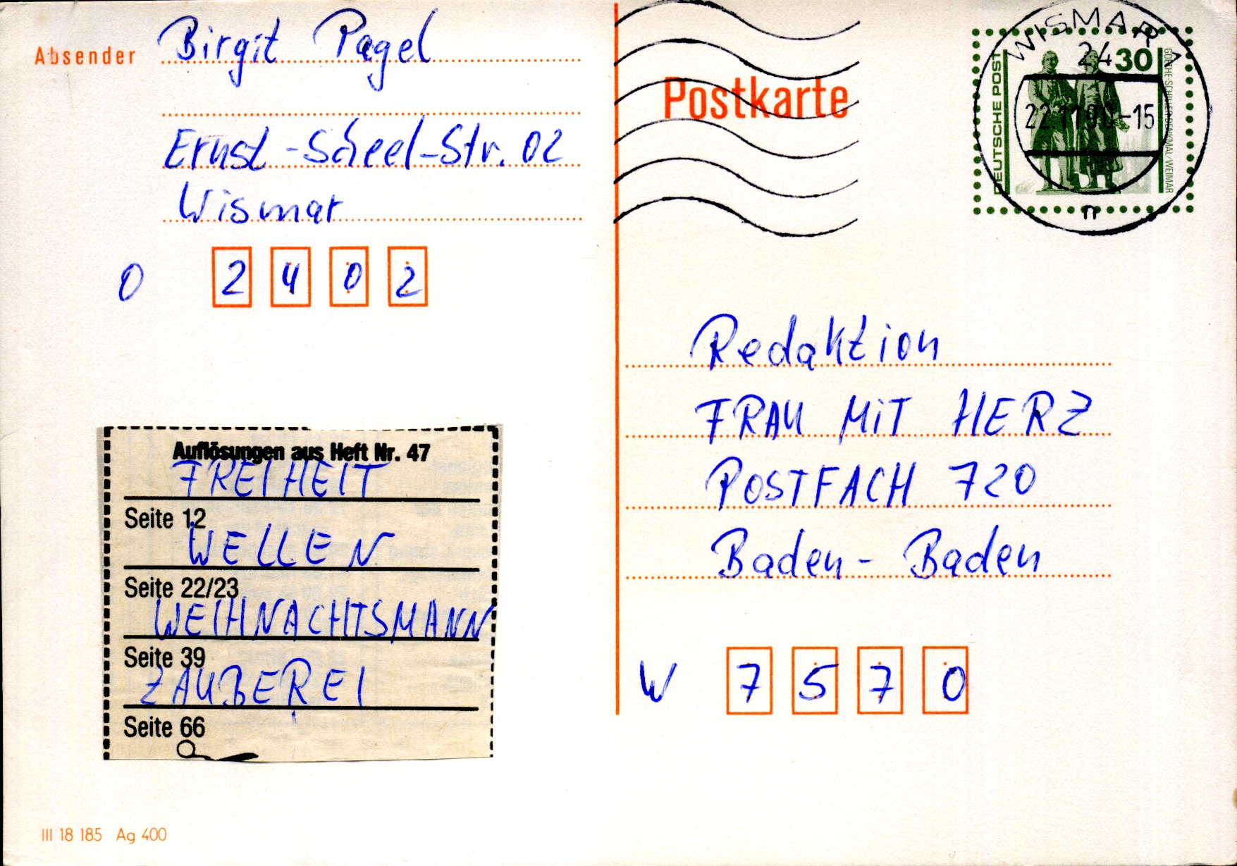 Postal Stationery