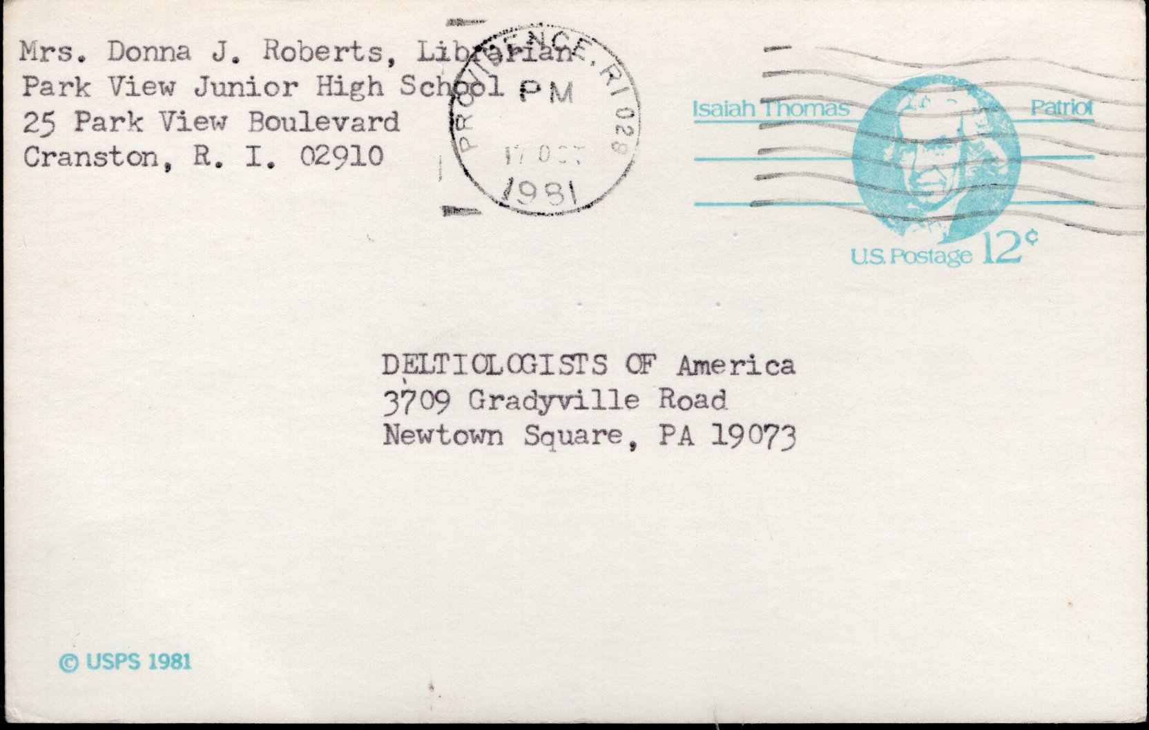 Postal Stationery