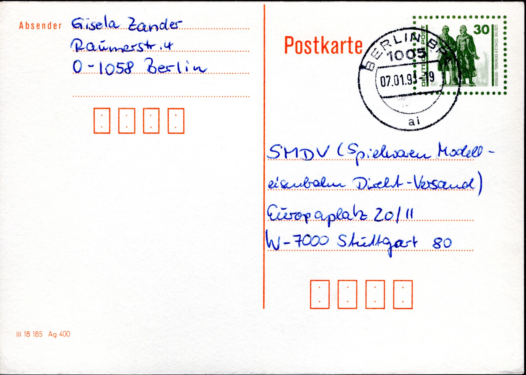 Postal Stationery