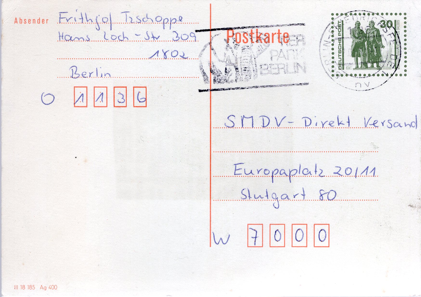 Postal Stationery