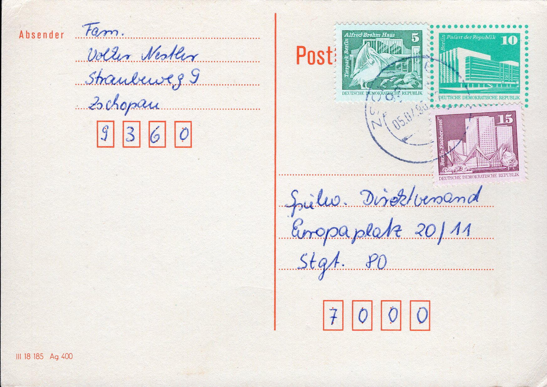 Postal Stationery