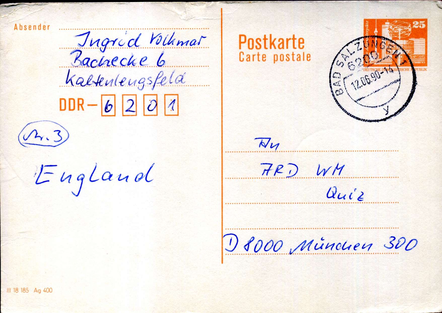 Postal Stationery