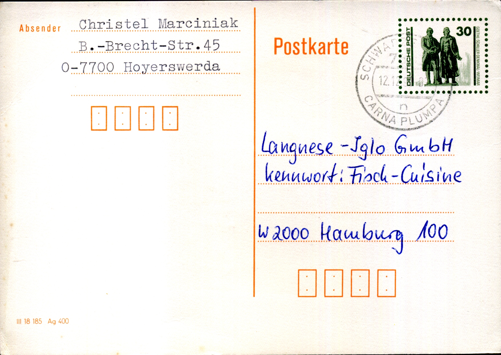 Postal Stationery