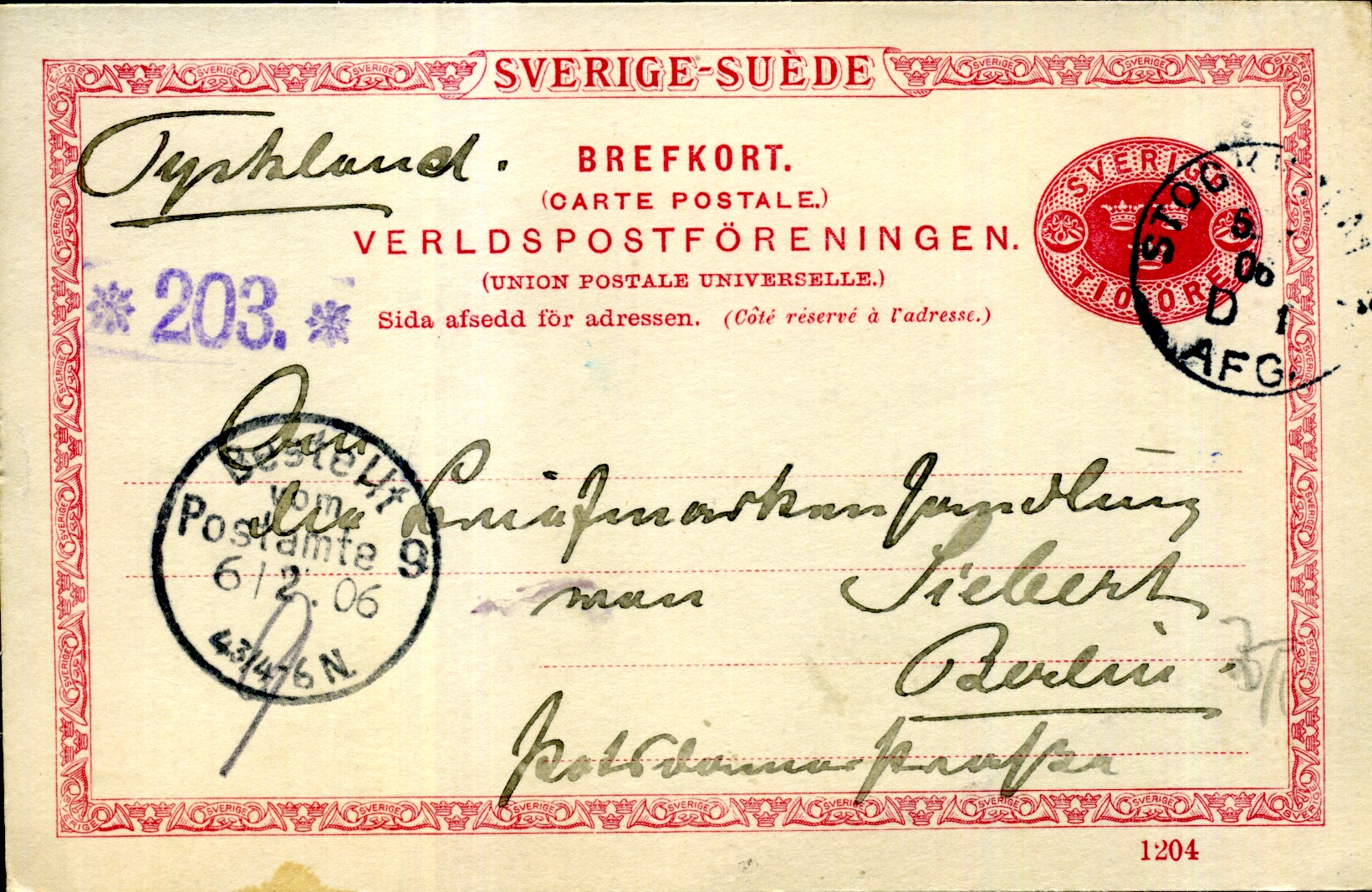 Postal Stationery